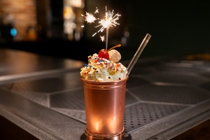 Banana Hard Shake Cocktail