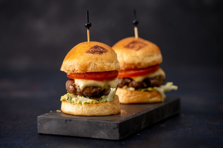 Branded Burgers with Beer and Henderson's Burger Cheese