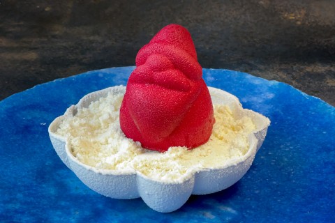 Chocolate Orange Santa Mousse with Marmalade Jelly and Spiced Ganache Chocolate Orange Santa Mousse with Marmalade Jelly and Spiced Ganache