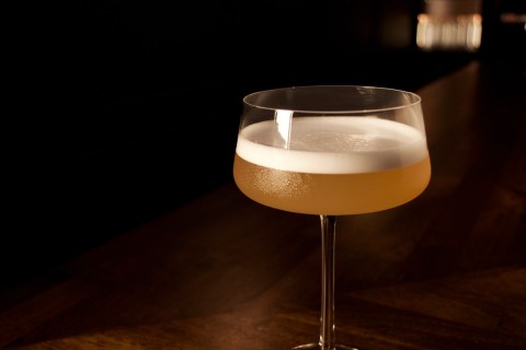 Clarified Mango, Passion Fruit Sours