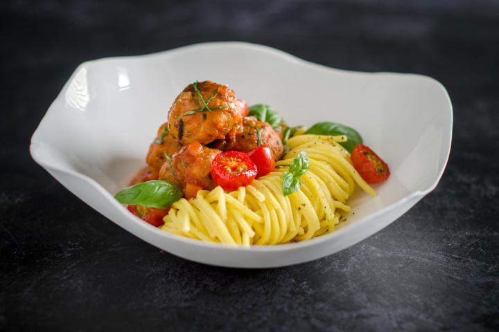 Courgette, Fennel and Tomato Plant-Based Veggie Balls