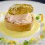Crab Tart with Seaweed Pastry and Smoked Salmon Ice Cream