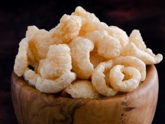 Garlic and Onion Pork Scratchings using MSK Popping Rind Pieces