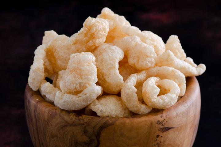 Garlic and Onion Pork Scratchings using MSK Popping Rind Pieces