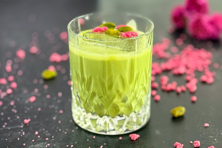Persian Rose Pistachio Cocktail Persian Rose Pistachio Cocktail