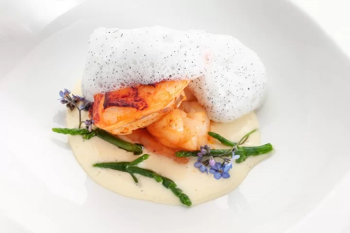 Vanilla Foam for Lobster