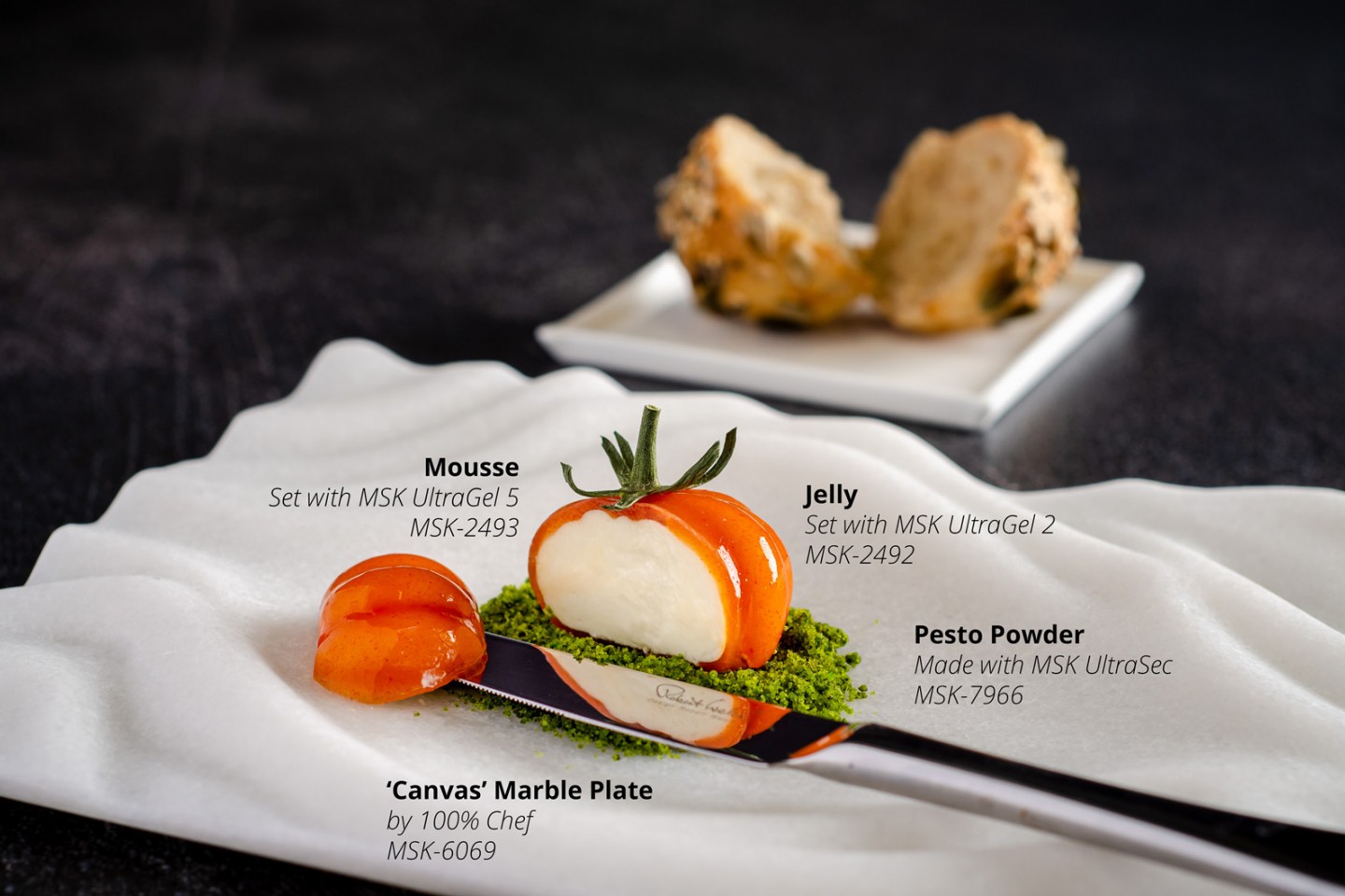 Vegetarian Goat's Cheese Mousse