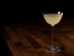 Yuzu Meringue Pie Milk Punch Cocktail