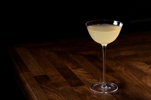 Yuzu Meringue Pie Milk Punch Cocktail