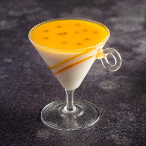 Gelatine-free panna cotta