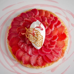 Thicken juices to hold on plates