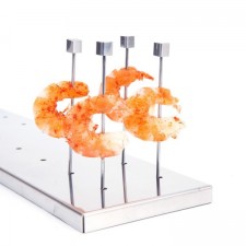 Cubik Skewer, Stainless Steel, 10cm by 100% Chef, 1 unit