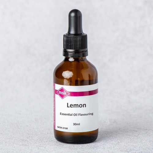 Lemon Essential Oil Flavouring, 30ml