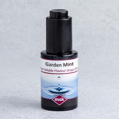 Garden Mint (Natural) Flavour Drops (water soluble), 30ml