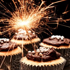 Gold Indoor Mini Sparklers, 40pk