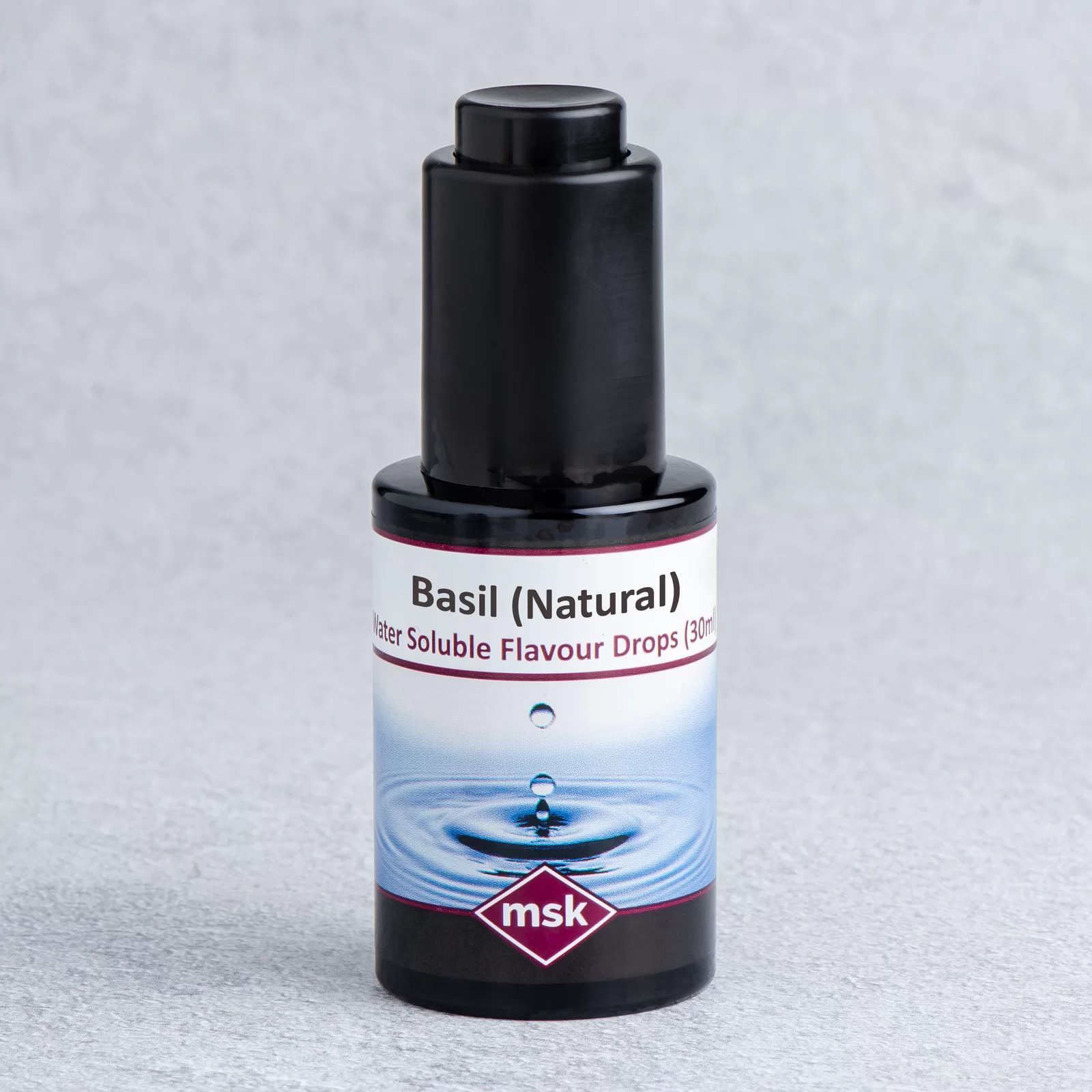 Basil Natural Flavour Drops water soluble 30ml