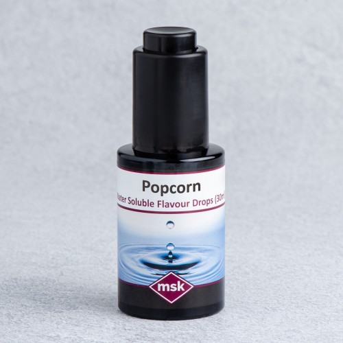 Popcorn Flavour Drops (water soluble), 30ml