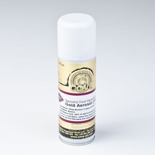 Gold Metallic Effect Aerosol, 100ml