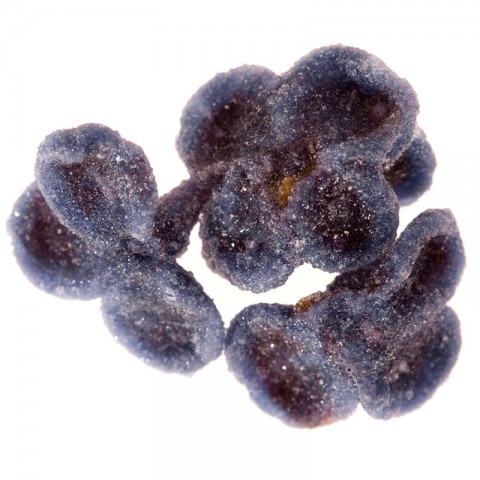 Lilac Mauve Whole Crystallised Flowers, 100g Lilac Mauve Whole Crystallised Flowers, 100g