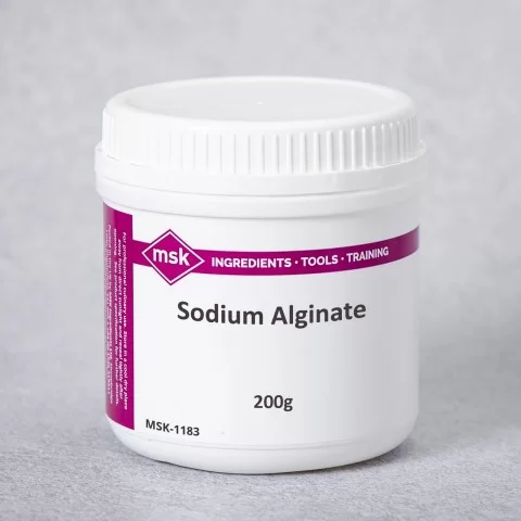 Sodium Alginate Powder, 200gram Used in Molecular Gastronomy