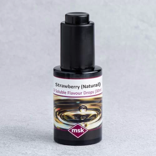 Strawberry (Natural) Flavour Drops (oil soluble), 30ml Strawberry (Natural) Flavour Drops (oil soluble), 30ml