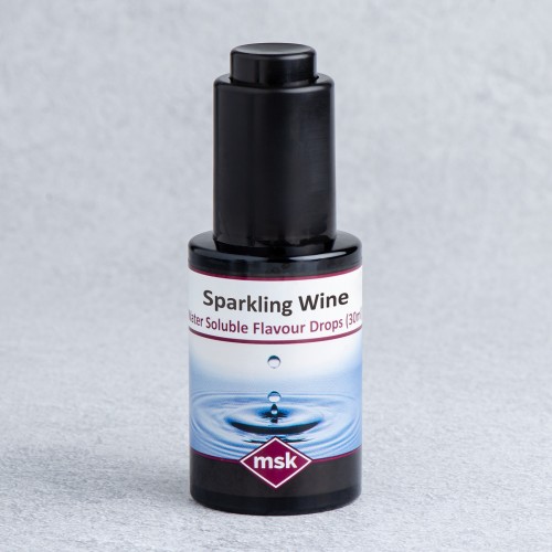 Sparkling Wine (Natural) Flavour Drops (water soluble), 30ml