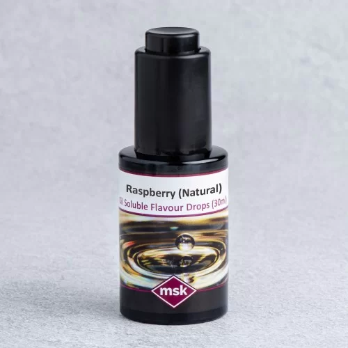 Raspberry (Natural) Flavour Drops (oil soluble), 30ml Raspberry (Natural) Flavour Drops (oil soluble), 30ml