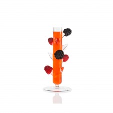 Blackberry Stem Glass XS, 2.5cm x 15cm/50ml by 100% Chef, 2pk
