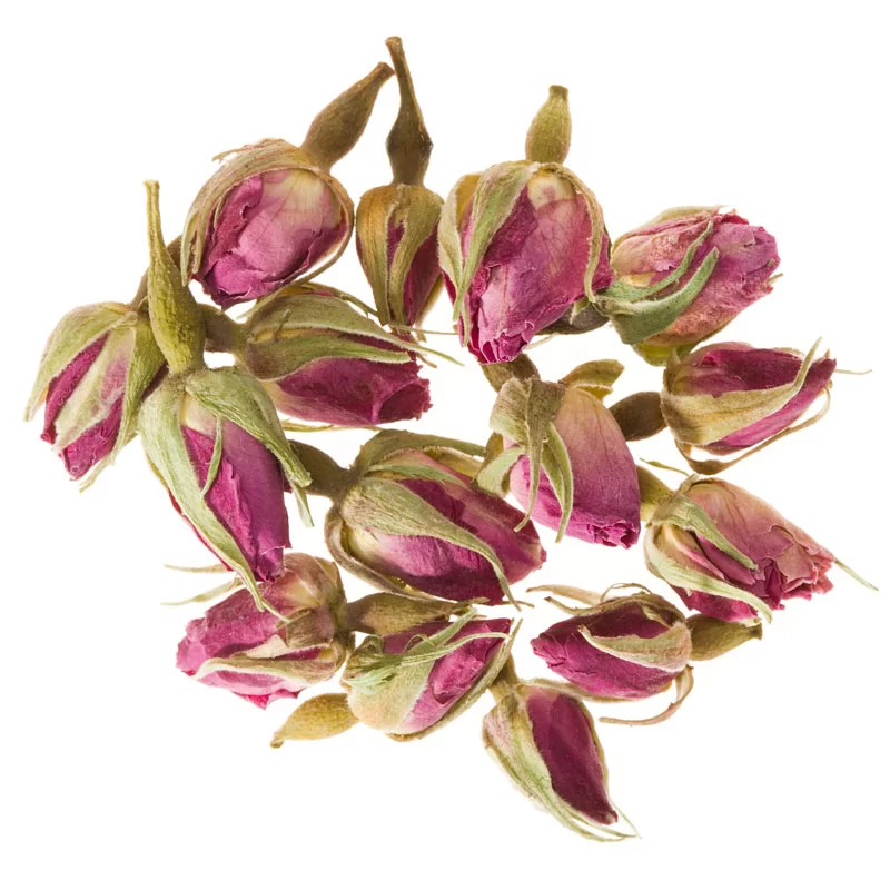 Pink Rose Buds - Dried Flowers 