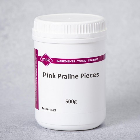 Pink Praline Pieces, 500g Pink Praline Pieces, 500g