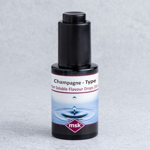 Champagne - Type Flavour Drops (water soluble), 30ml Champagne - Type Flavour Drops (water soluble), 30ml