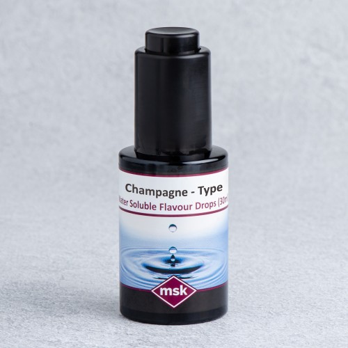 Champagne - Type Flavour Drops (water soluble), 30ml