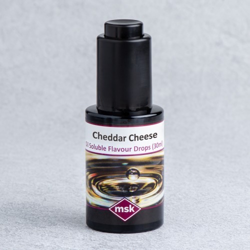 Cheddar Cheese (Natural) Flavour Drops (oil soluble), 30ml