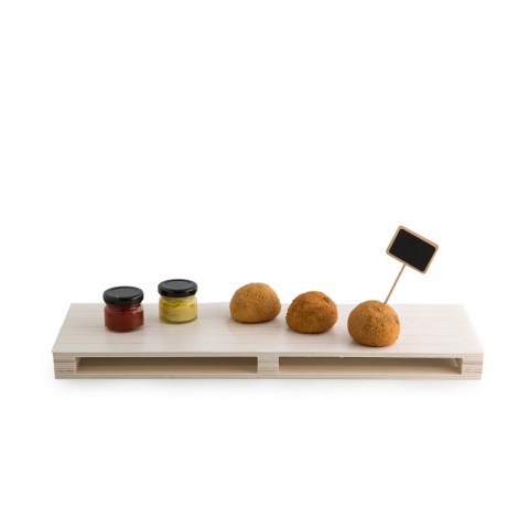 Long Pallet Plate by 100% Chef, 2pk Long Pallet Plate by 100% Chef, 2pk