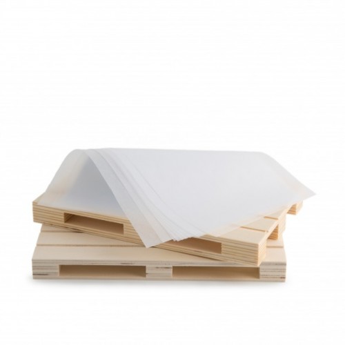 Wax Paper for Medium Pallet Tray by 100% Chef, 500pk