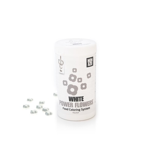 White (Azo-free) Power Flowers, 50g
