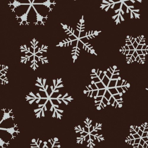 Snowflakes Chocolate Transfer Sheets, 10pk