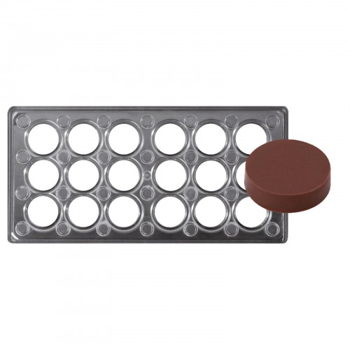 Round Magnetic Chocolate Mould, 1 unit