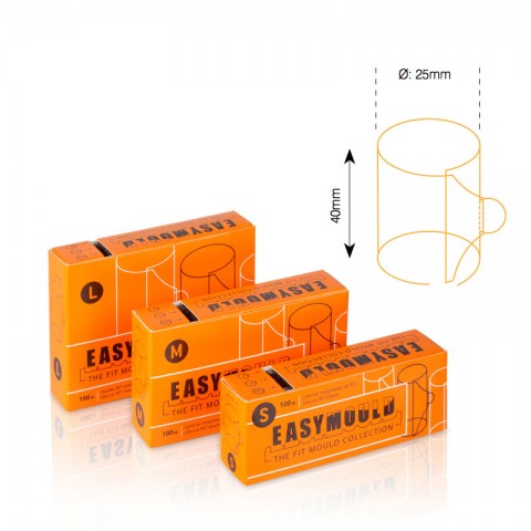 EasyMoulds Small 4cm Round, 100pk EasyMoulds Small 4cm Round, 100pk