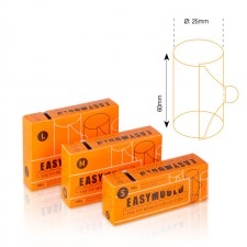 EasyMoulds Medium 6cm Round, 100pk