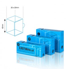 EasyMoulds Small 4cm Square, 100pk