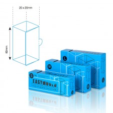 EasyMoulds Medium 6cm Square, 100pk