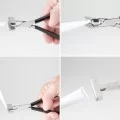 White Aluminium Tubes (15ml), 100pk White Aluminium Tubes (15ml), 100pk