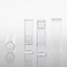 Transparent Lipstick Cases, 100pk