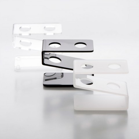 Plexiglass Display Stand, 2 Hole (black) (for test tubes Ø 16 or 18mm), 1 unit Plexiglass Display Stand, 2 Hole (black) (for test tubes Ø 16 or 18mm), 1 unit