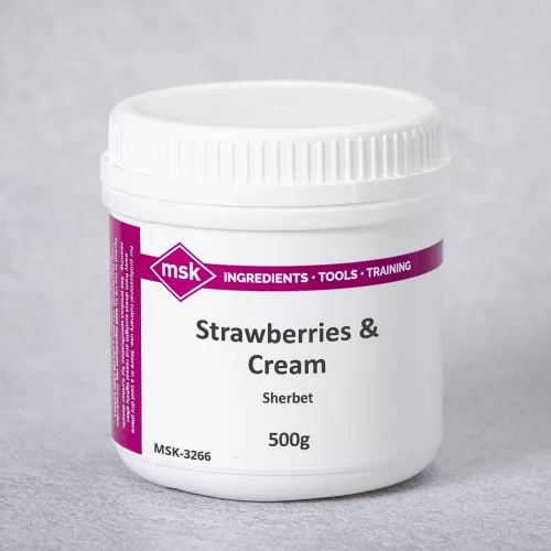 Strawberries & Cream Sherbet Crystals, 500g Strawberries & Cream Sherbet Crystals, 500g