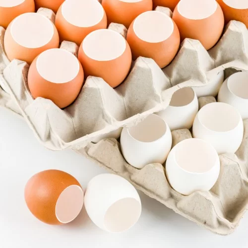 Egg Shells (white), 300pk Egg Shells (white), 300pk