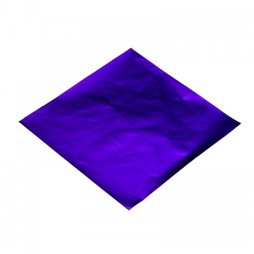 Purple Aluminium Foil Sheets (80mm), 2500pk02