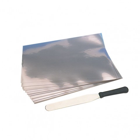 Acetate Sheets (40 microns) 60x40cm for Chocolate Work, 100pk Acetate Sheets (40 microns) 60x40cm for Chocolate Work, 100pk