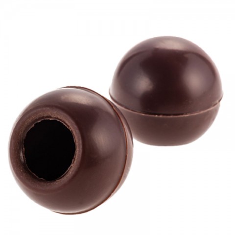 Plain Chocolate Truffle Spheres, 504pk Plain Chocolate Truffle Spheres, 504pk